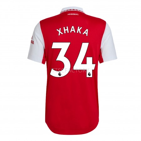 Billiga Fotbollströjor Arsenal Xhaka 34 Hemma tröja 2022/23 Kortärmad